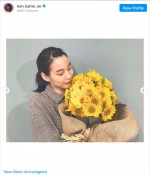 28歳の誕生日を迎えたのん　※「のん」インスタグラム