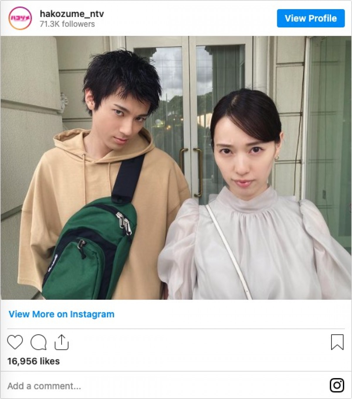 『ハコヅメ』戸田恵梨香＆永野芽郁らの“カップル”オフショットに「可愛すぎる」の声