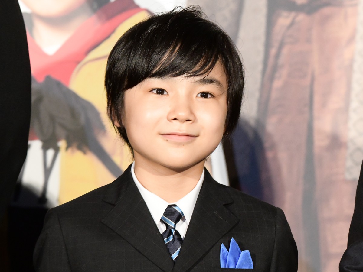 寺田心、主演作で貫禄の舞台あいさつ　「このご時世ですが」劇場上映に喜び