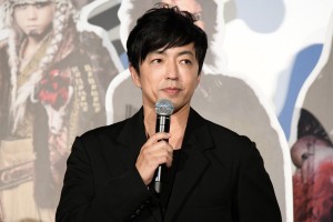 映画『妖怪大戦争 ガーディアンズ』完成披露試写会に登場した大沢たかお