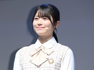 「Sony presents DinoScience 恐竜科学博 ～ララミディア大陸の恐竜物語～」に登場した日向坂46・丹生明里