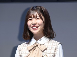 「Sony presents DinoScience 恐竜科学博 ～ララミディア大陸の恐竜物語～」に登場した日向坂46・松田好花