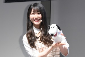 「Sony presents DinoScience 恐竜科学博 ～ララミディア大陸の恐竜物語～」に登場した日向坂46・潮紗理菜