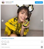 稲村亜美、全身トラ柄の“タイガース”コーデ披露　※「稲村亜美」インスタグラム