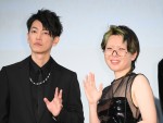 【写真】佐藤健、中村佳穂ら登場　『竜とそばかすの姫』初日舞台あいさつフォト