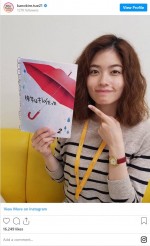 小芝風花、ドラマオフショット　※ドラマ『彼女はキレイだった』公式インスタグラム