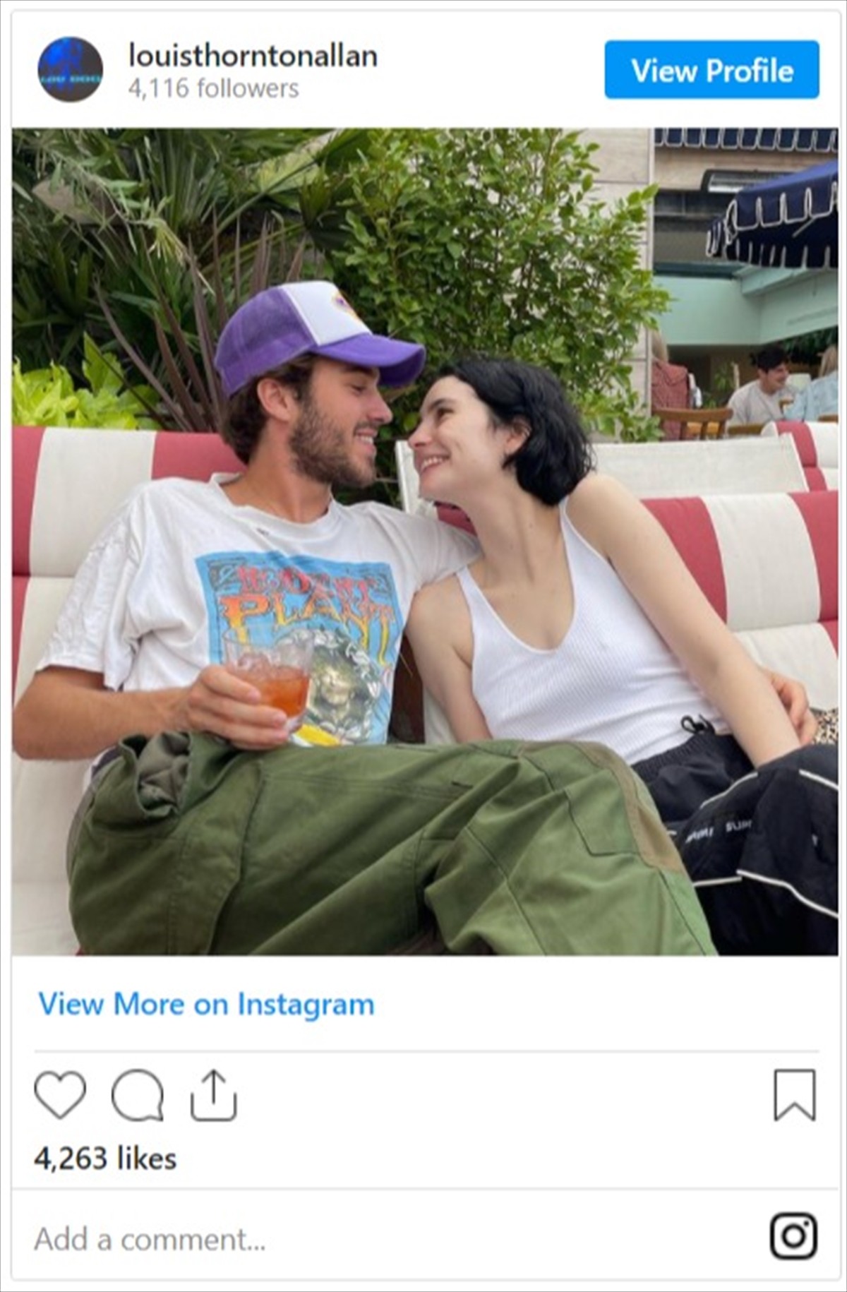 『ワイスピ』ポール・ウォーカーさんの娘メドウ・ウォーカー、恋人とインスタデビュー