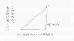 乃木坂46新メンバーオーディション　キービジュアル