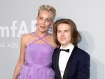 「amfAR」ガラに登場したシャロン・ストーン＆息子ローアン