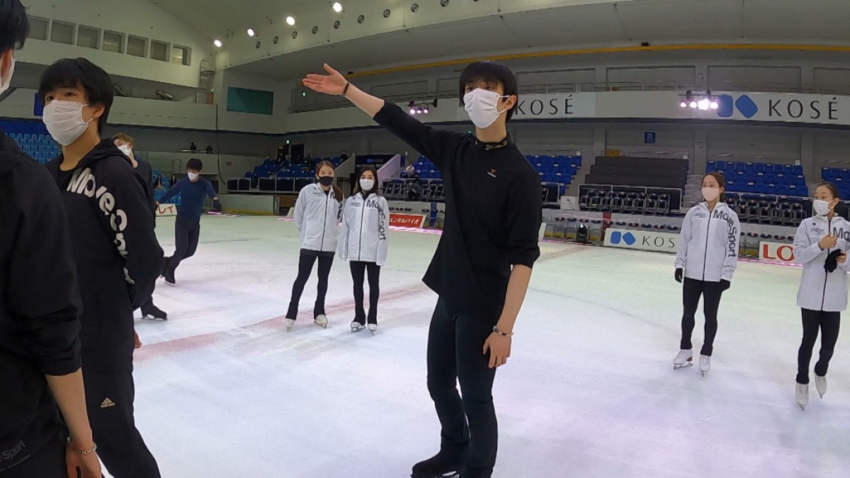 羽生結弦「BTSにハマっている」 6年ぶり出演のアイスショー舞台裏に密着『ドリームオン アイス2021』放送