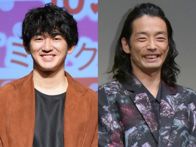 (左から)永山瑛太、森山未來