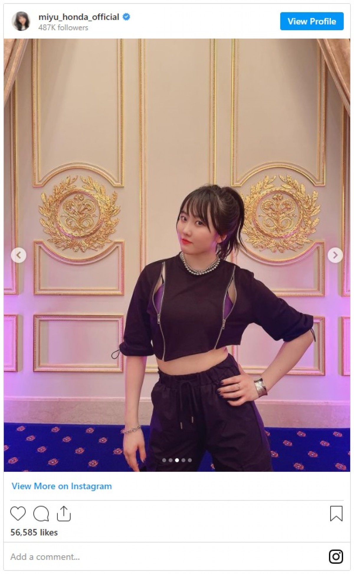 本田望結、全身ブラック＆お腹チラ見せでワイルドに変ぼう　ファン「かっこいい」「大人になった」