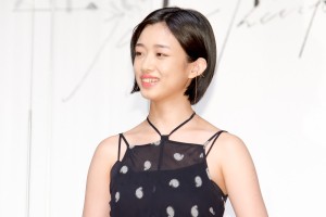 ドラマ『上下関係』完成披露発表会イベントに登場した河合優実