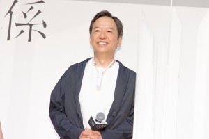 ドラマ『上下関係』完成披露発表会イベントに登場した板尾創路