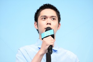 細田佳央太、映画『子供はわかってあげない』完成披露上映会に登場