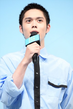 細田佳央太、映画『子供はわかってあげない』完成披露上映会に登場