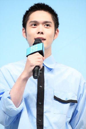 細田佳央太、映画『子供はわかってあげない』完成披露上映会に登場