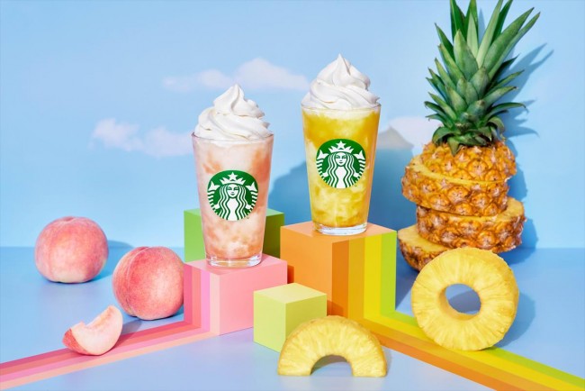 スタバ初「パイナップル フラペチーノ」発売へ！　真夏の定番ピーチも