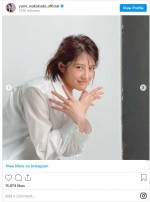 若月佑美、美少年感あふれるキメ顔ショット　※「若月佑美」インスタグラム