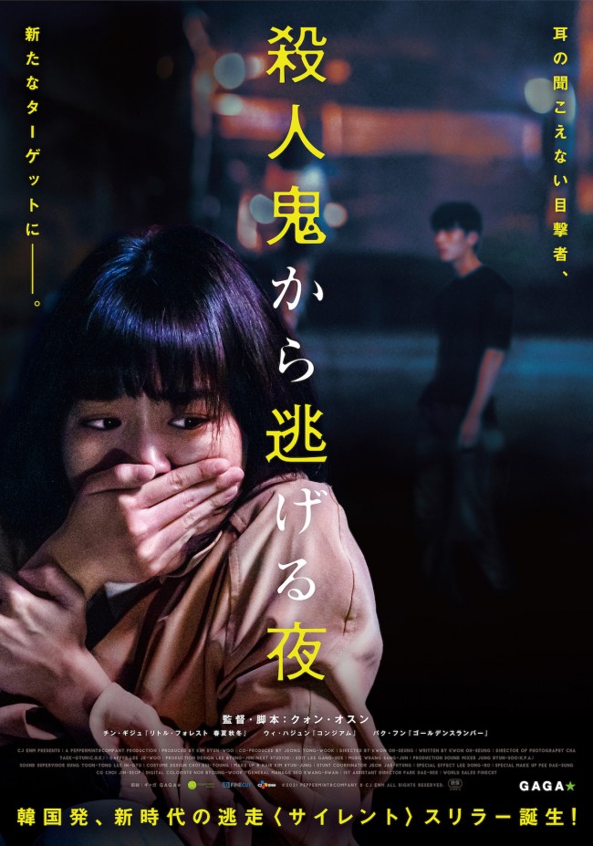 映画『殺人鬼から逃げる夜』ポスター