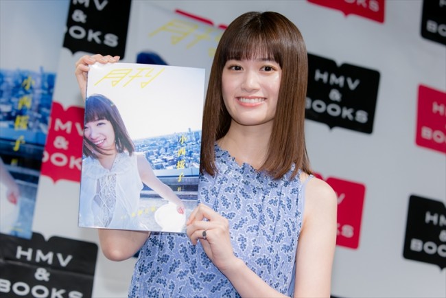 ファースト写真集『月刊 小西桜子・刹』発売イベントに出席した小西桜子