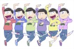 アニメ『おそ松さん』6つ子のキャラクタービジュアル