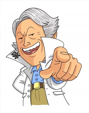 『Dr.マシリトの最強漫画術』Dr.マシリトのビジュアル