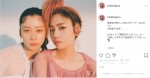 SUMIRE、母・Charaとのツーショット　※「SUMIRE」インスタグラム