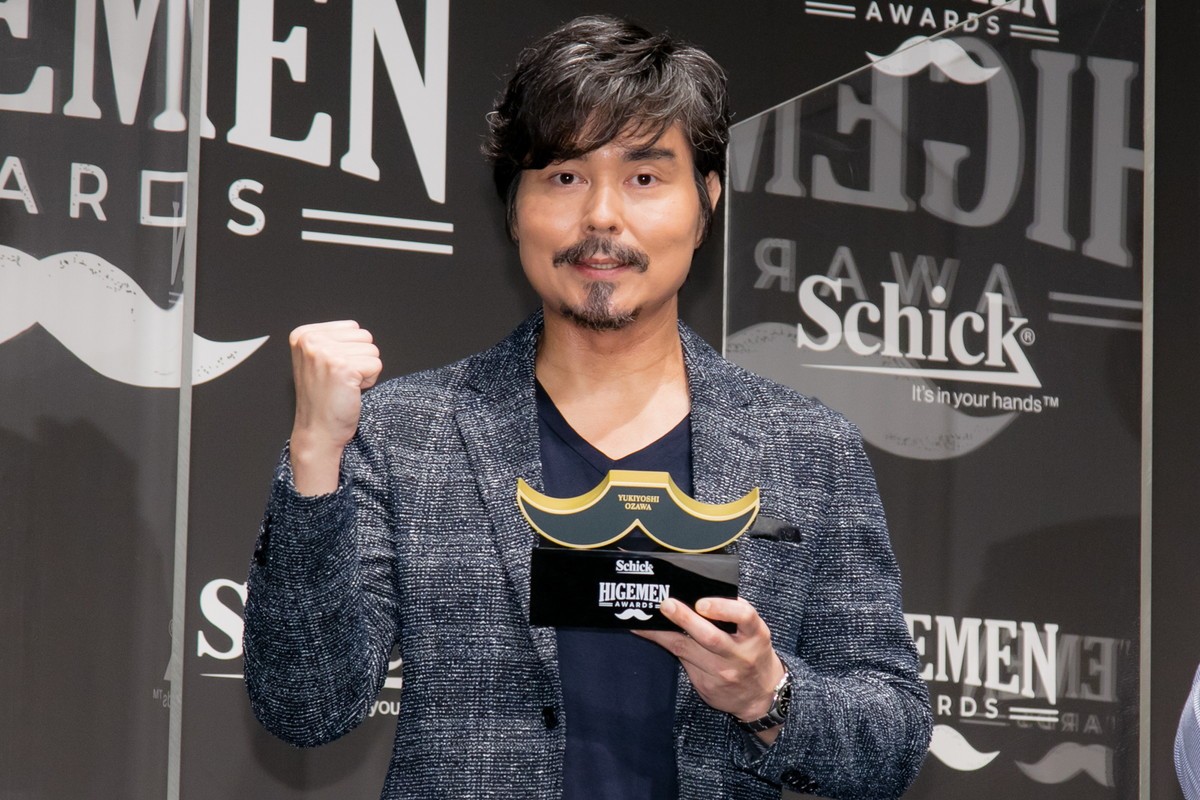 速水もこみち、“ヒゲメン”受賞に喜びと驚き「ヒゲのイメージはないと思う」