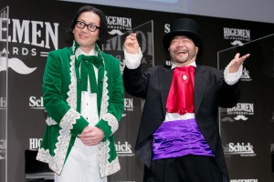 「HIGEMEN AWARDS 2021」授賞式に登場した髭男爵