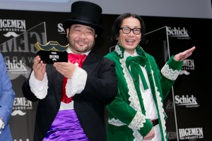 「HIGEMEN AWARDS 2021」授賞式に登場した髭男爵