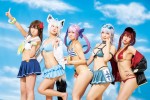 【写真】えなこ、伊織もえ、篠崎こころら人気レイヤー　“VTuber”とコラボグラビア