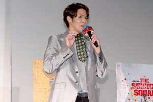 映画『ザ・スーサイド・スクワッド　“極”悪党、集結』ジャパンプレミアに登場した宮野真守