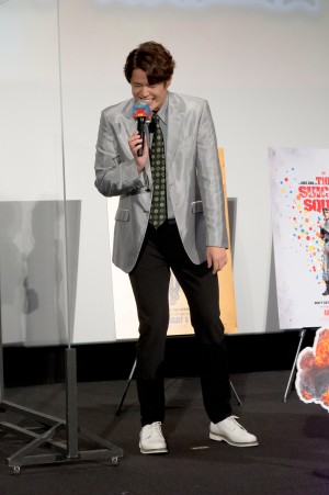 映画『ザ・スーサイド・スクワッド　“極”悪党、集結』ジャパンプレミアに登場した宮野真守