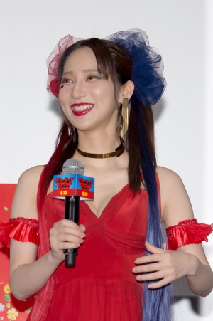 映画『ザ・スーサイド・スクワッド　“極”悪党、集結』ジャパンプレミアに登場したファーストサマーウイカ