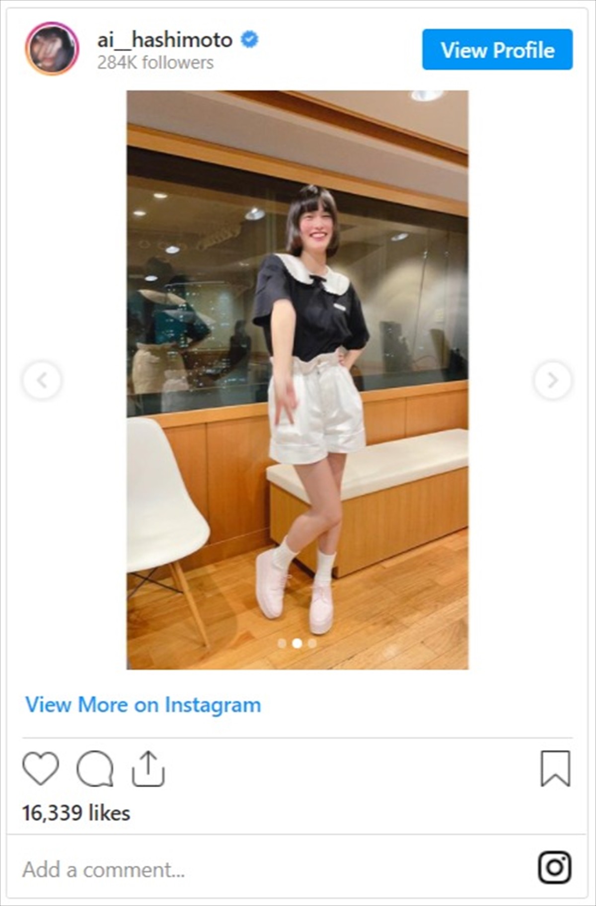 橋本愛、全力ギャルポーズ　テンションアゲアゲな姿に反響「めっちゃ可愛いぃ」