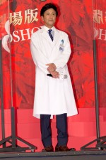 『科捜研の女 ‐劇場版‐』完成披露試写会に登場した風間トオル