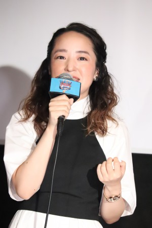 映画『パウ・パトロール ザ・ムービー』公開直前トークイベントに出席した潘めぐみ