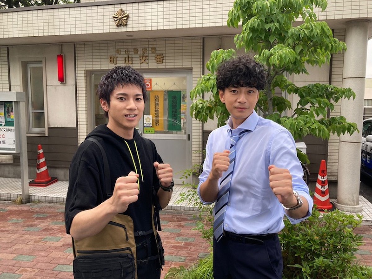 『ハコヅメ』三浦翔平＆山田裕貴“モジャツンペア”や戸田恵梨香のオフショットを多数公開