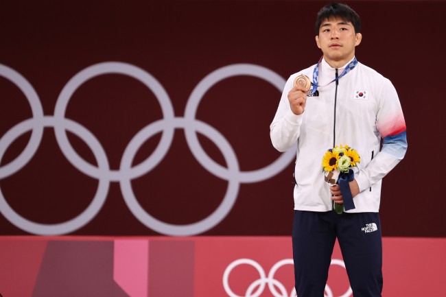 「東京2020オリンピック競技大会」柔道男子73キロ級で銅メダルを獲得した韓国代表で在日3世の安昌林選手