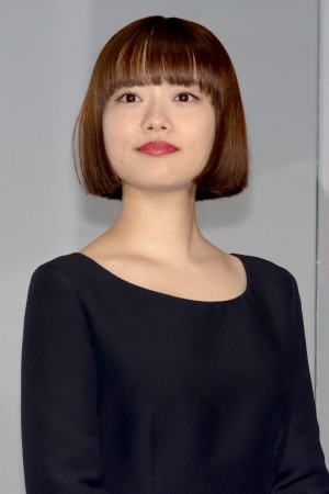 映画『妖怪大戦争 ガーディアンズ』初日舞台あいさつに登場した杉咲花