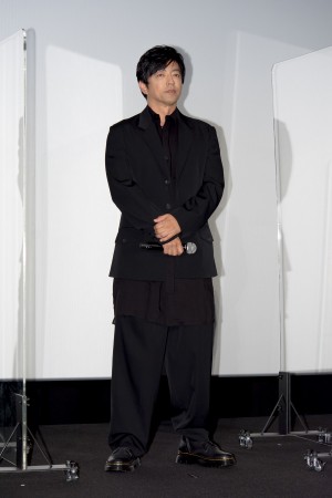 映画『妖怪大戦争 ガーディアンズ』初日舞台あいさつに登場した大沢たかお