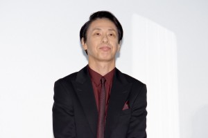 映画『妖怪大戦争 ガーディアンズ』初日舞台あいさつに登場した大倉孝二