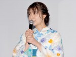 上白石萌歌、映画『子供はわかってあげない』テアトル新宿先行公開記念舞台あいさつに登場