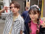 第1話に登場した早瀬圭人＆大友花恋演じるカップル　※ドラマ『ハコヅメ～たたかう！交番女子～』オフィシャルブログ