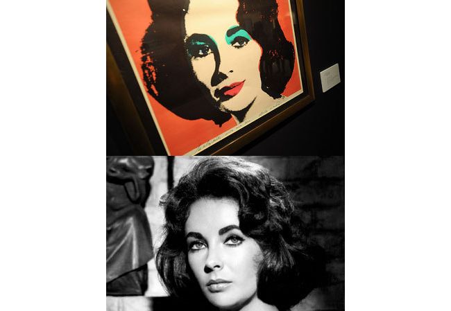 アンディ ウォーホルによるエリザベス テイラー肖像画に1800万円 緑園の天使 台本も想定外の高値で落札 11年12月19日 映画 ニュース クランクイン