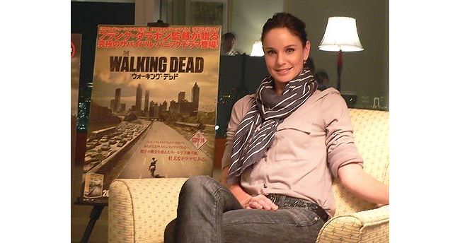 ゾンビだらけの ウォーキング デッド に出演中のサラ W キャリーズ ゾンビ映画は怖いから見ない 12年2月2日 海外ドラマ ニュース クランクイン