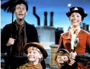 1964年の映画「メリー・ポピンズ」  