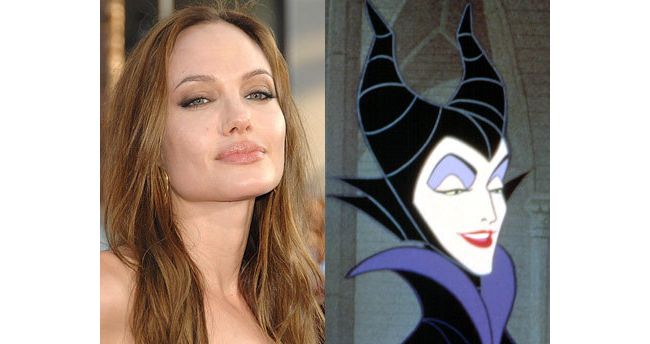 アンジー 頭に角2本立てて 眠れる森の美女 悪役になりきる 12年3月27日 映画 ニュース クランクイン