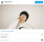 瀬戸康史の髭ショット　※「瀬戸康史」インスタグラム